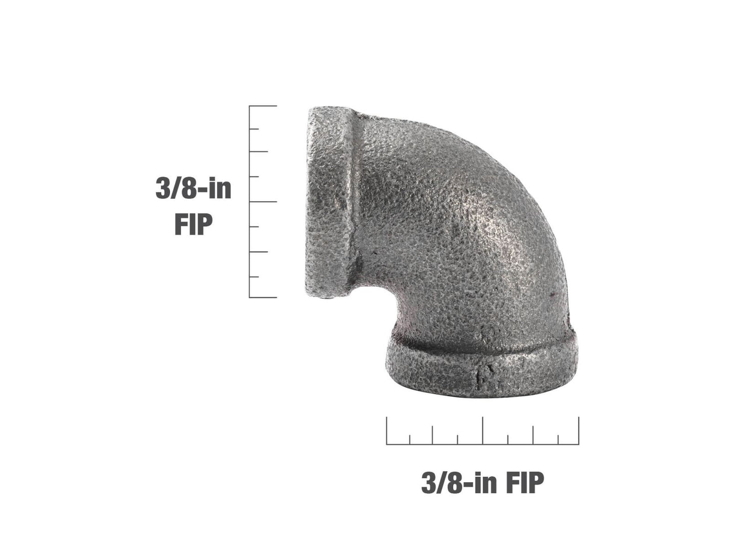 B&K Products 520-002Hn 3/8" Elbow 90