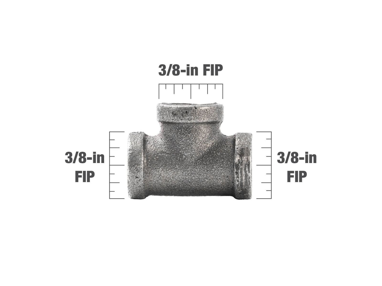 B&K Products 520-602 3/8" Tee