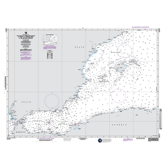 Paradise Clay NGA_52031 NGA_52031: Strait of Gibraltar to Islas Baleares