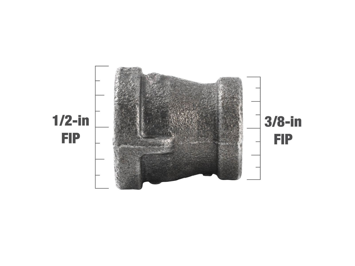 B&K Products 521-332Hn 1/2 X 3/8 Reducing Coupling