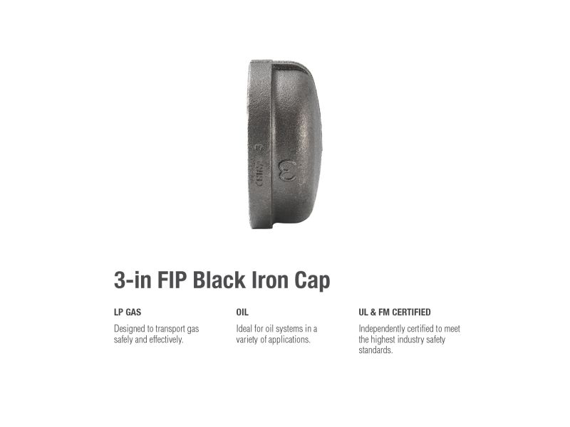B&K Products 521-410 3" Cap