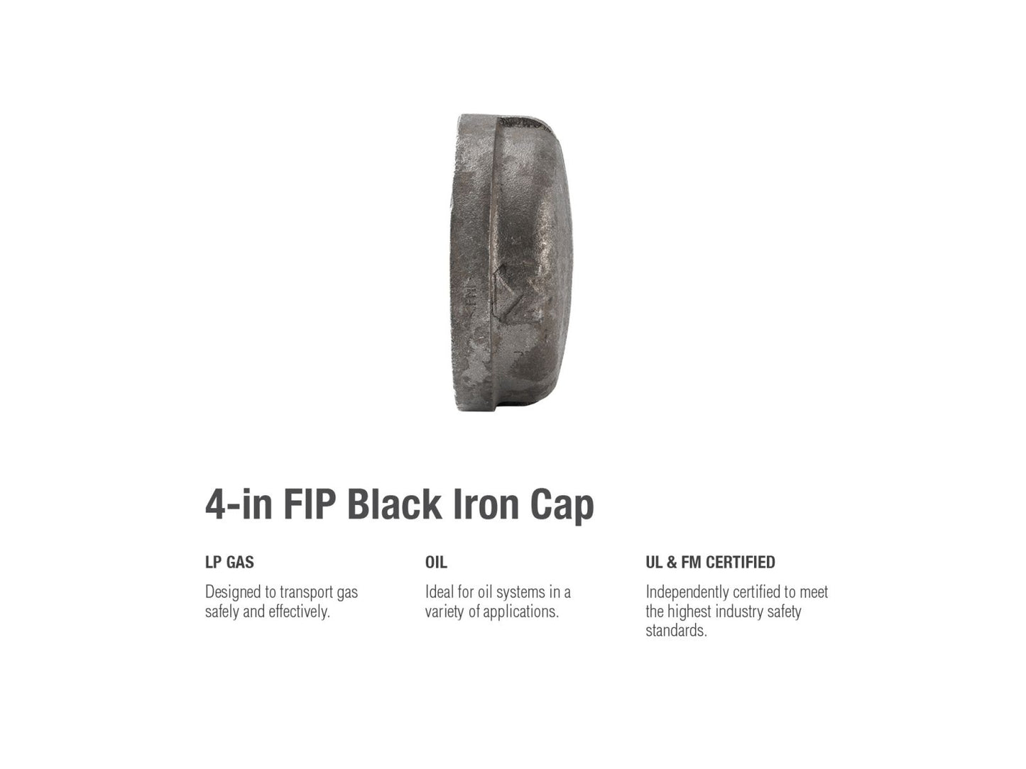 B&K Products 521-411Bc 4" Cap