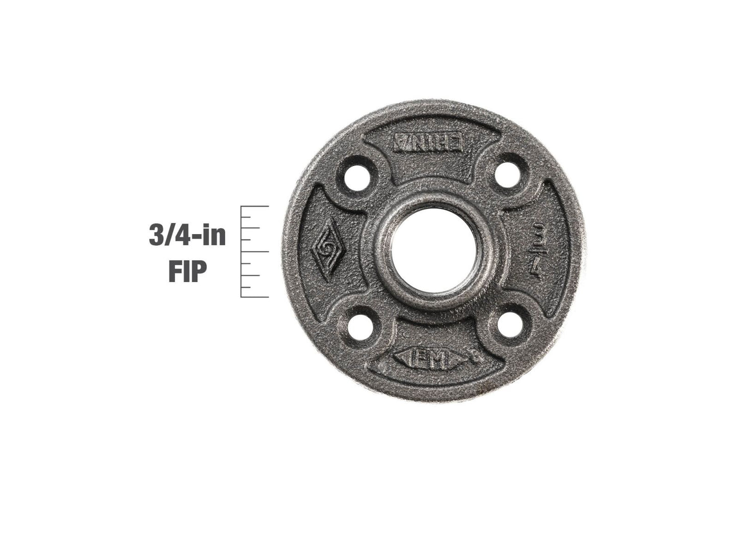 B&K Products 521-604 3/4" Floor Flange
