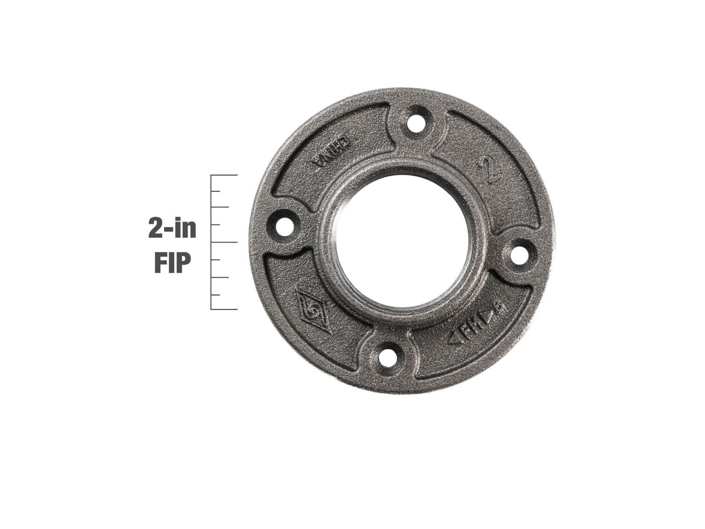 B&K Products 521-608Hn 2" Floor Flange