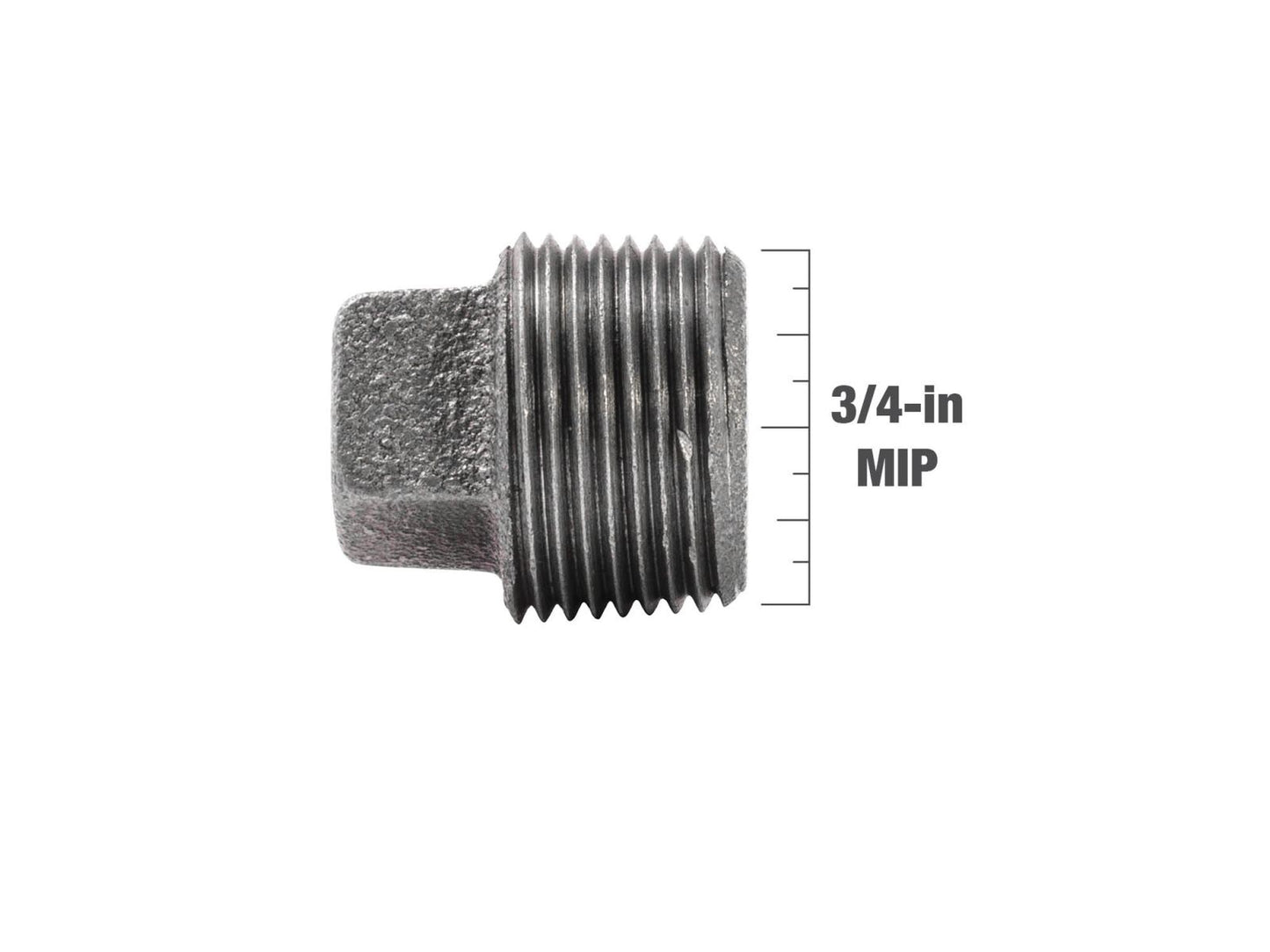 B&K Products 521-804Hn 3/4" Square Head Plug