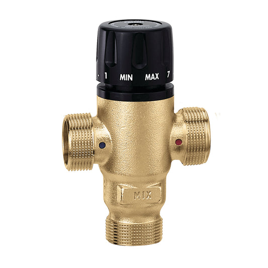 Caleffi 521101A MixCal™ 3-way Mixing Valve Body Only-ASSE 1017