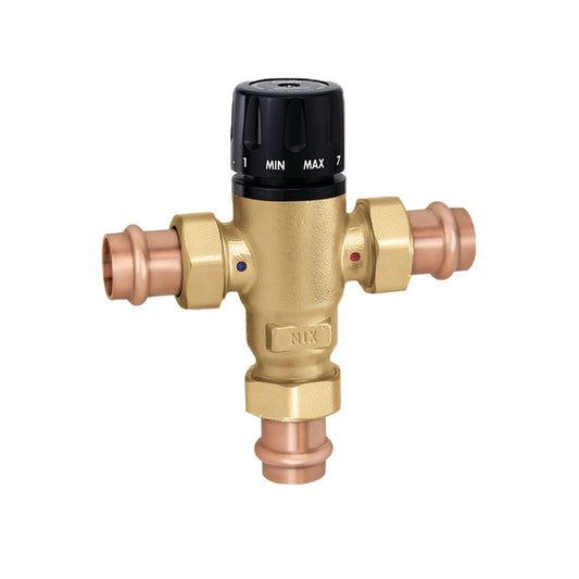 Caleffi 521406A MixCal™ 3-way Mixing Valve 1/2" Press-ASSE 1017