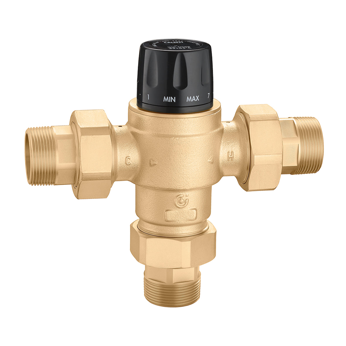 Caleffi 523160A MixCal+™ High Flow 3-Way Mixing Valve 1" NPT-ASSE 1017