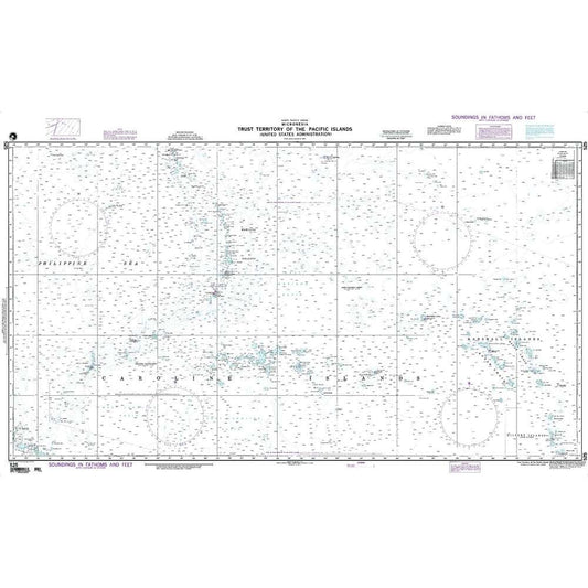 Paradise Clay NGA_525 NGA Chart Trust Territory of the Pacific Islands