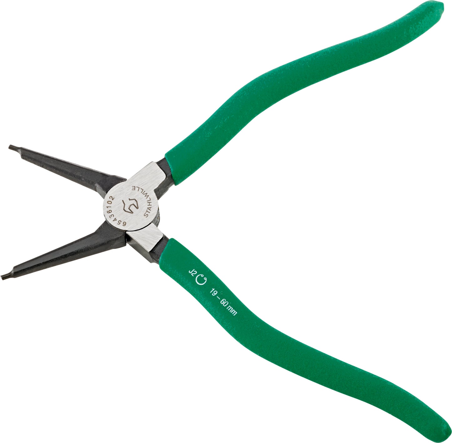 Stahlwille 65436104 6543 SICHERUNGSRINGZANGE POL., KST-UEBERZUG J 4 Circlip Pliers For Internal Circlips