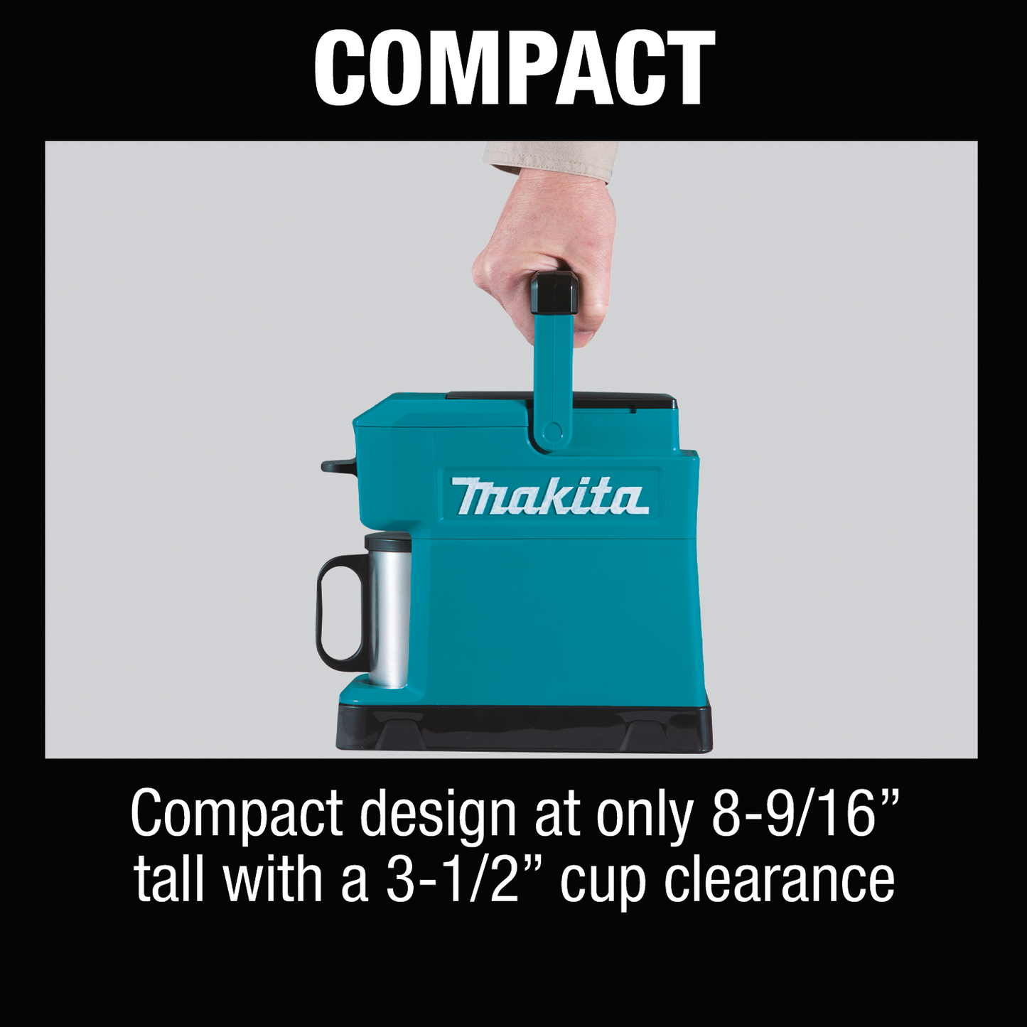 Makita DCM501Z 18V Lxt® / 12V Max Cxt® Lithiumion Cordless Coffee Maker, Tool Only