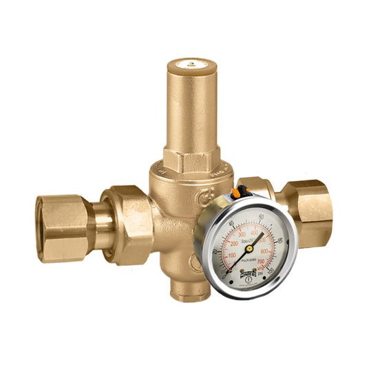 Caleffi 536084A 103 PressCal™ HP PRV Low Range (10 - 90 psig) Dual Union 1 1/2" NPT female