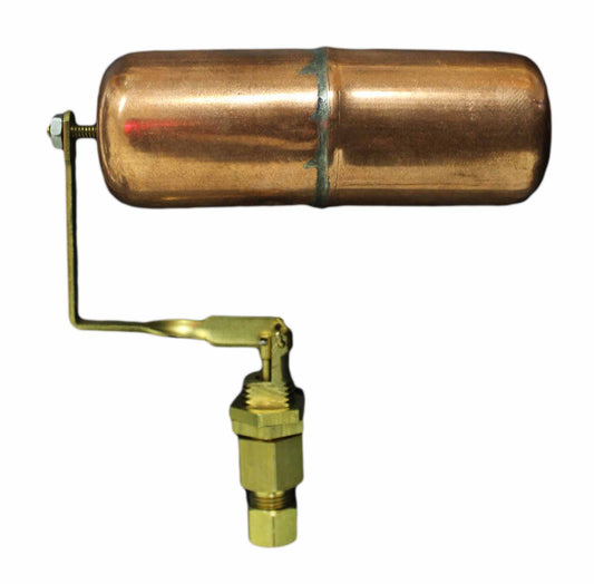 Jacobus 53 High-Duty Float Control Valve w/ Brass Float (Vertical Mount)