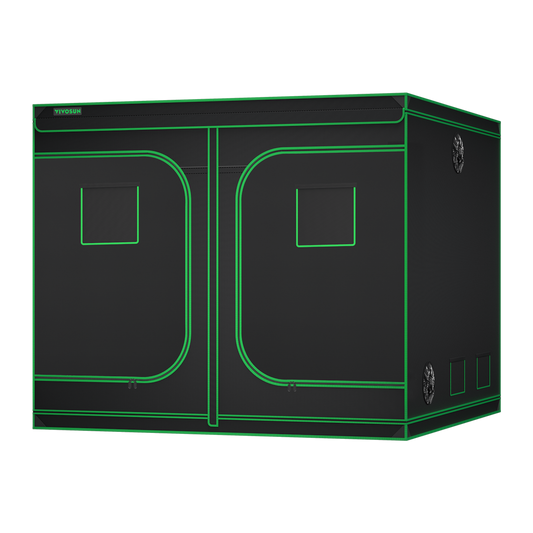 Vivosun Grow Tent 8x8 S888, 16-24 Plants Use, 600D Light-proof Oxford, 96' x 96' x 80', For Indoor Plants Growing