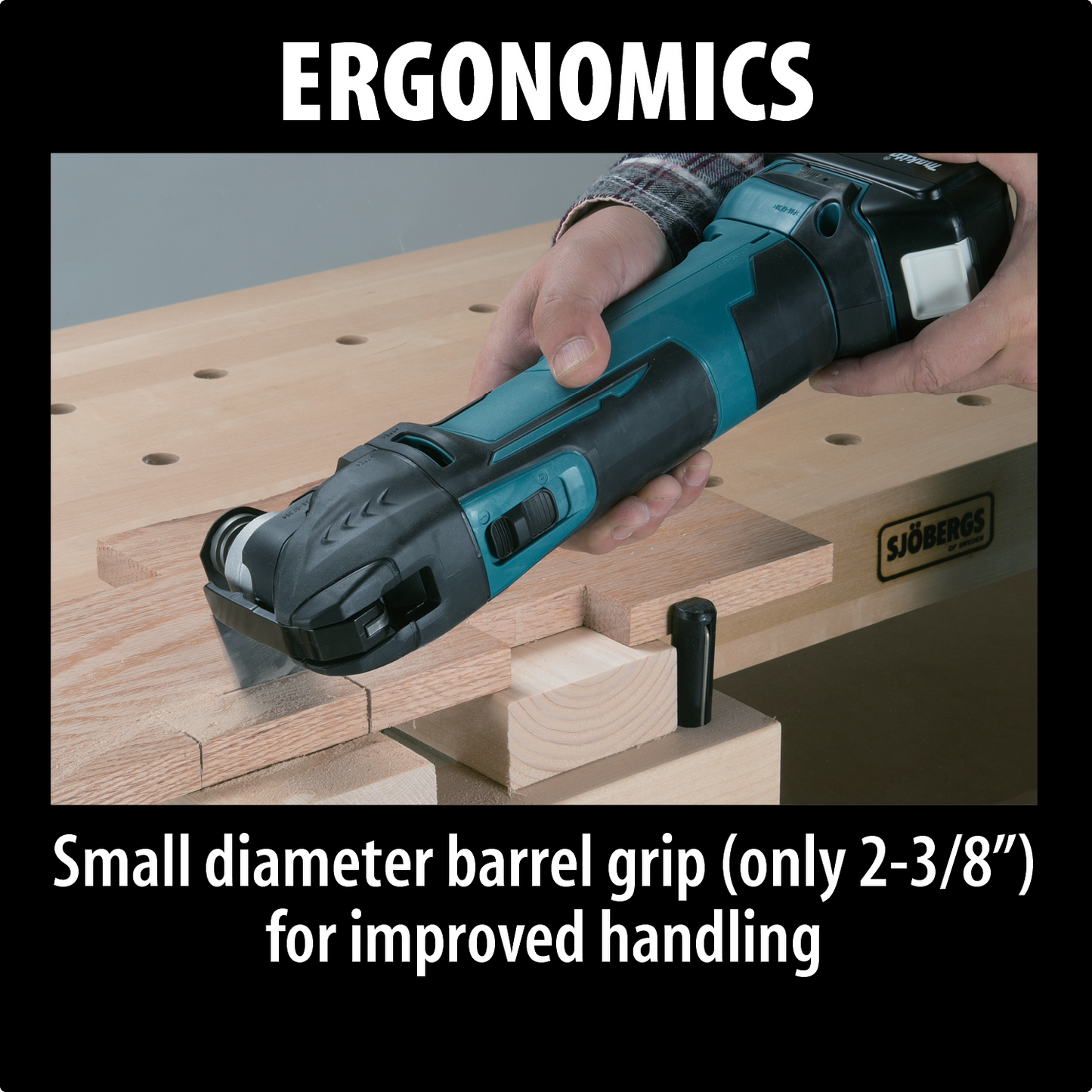 Makita XMT03Z 18V LXT® Lithium‘Ion Cordless Oscillating Multi‘Tool, Tool Only