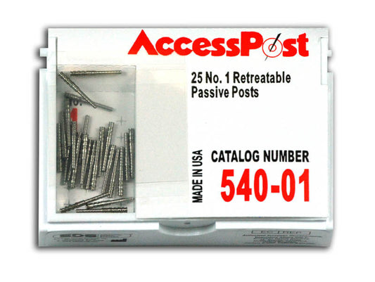 EDS 540-01 Essential Dental - Accesspost Economy Refill #1 Red