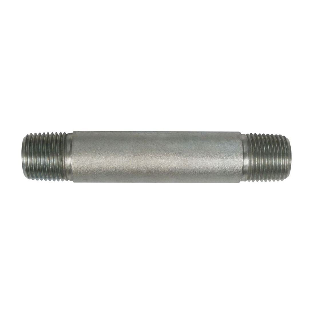 Brennan 5404-N-04X2.000 04Mp Straight Pipe Nipple, 2.000 Oal