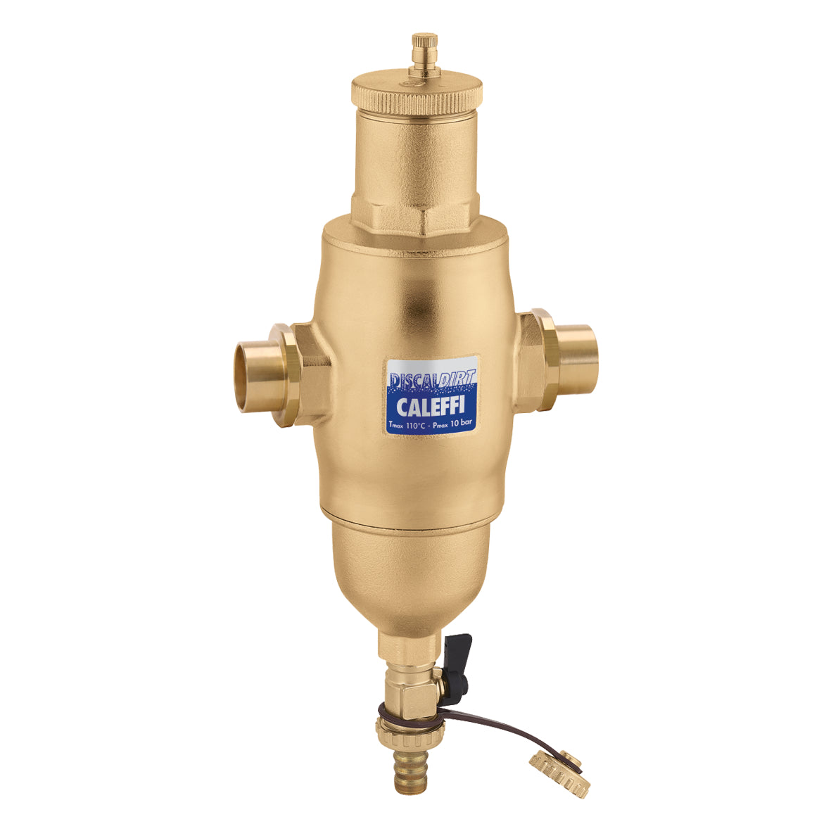 Caleffi 546016A DISCALDIRT® Air & Dirt Separator 1" NPT Male