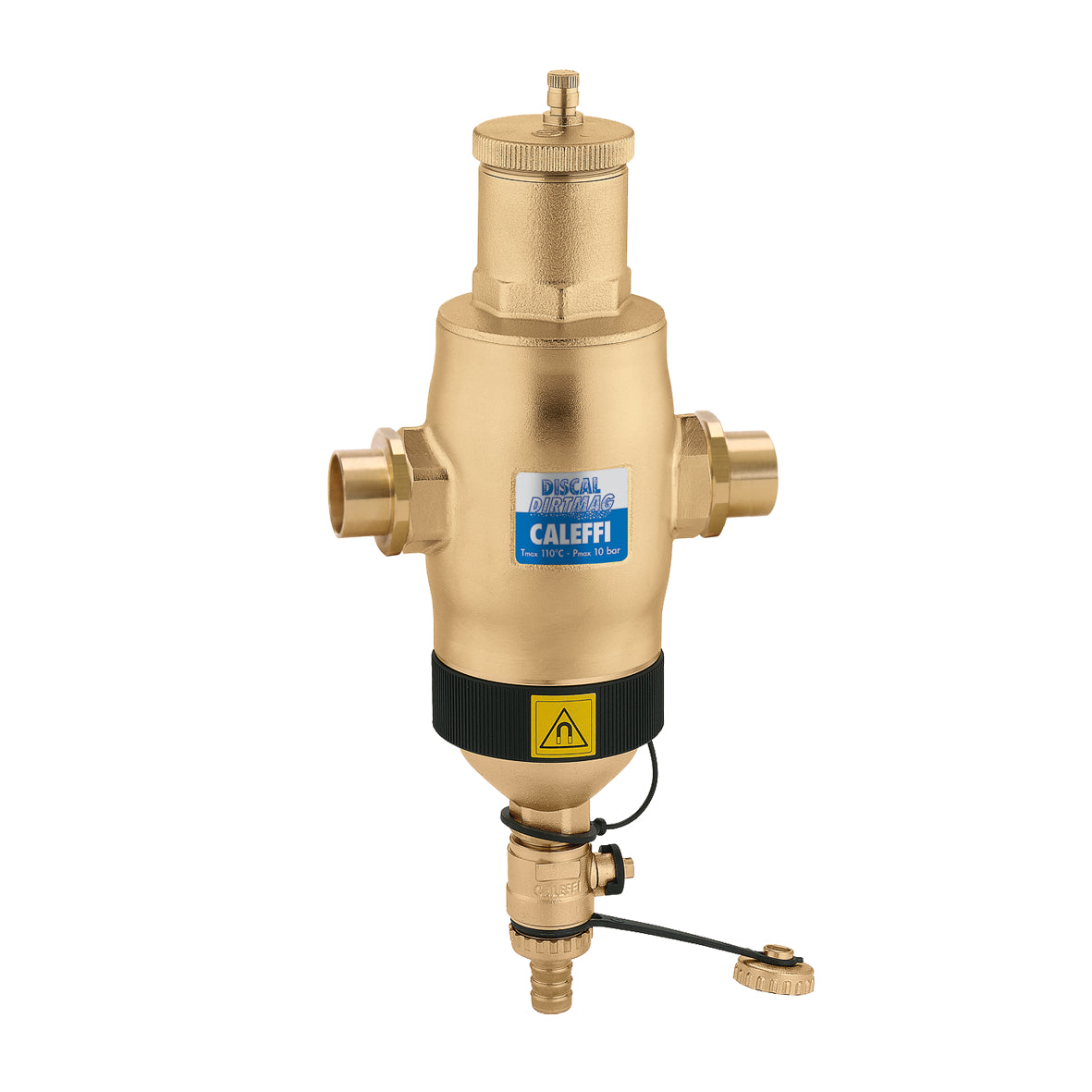 Caleffi 546116A DISCAL DIRTMAG™ Air & Dirt Separator w/ Magnet 1" NPT