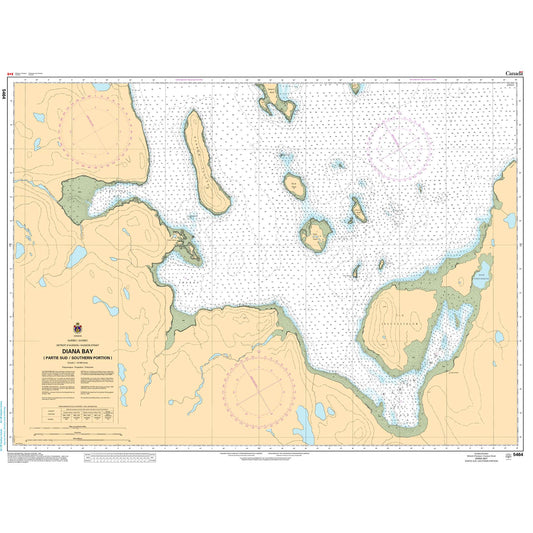 Paradise Clay CAN5464 CHS Diana Bay (Partie Sud/Southern Portion)