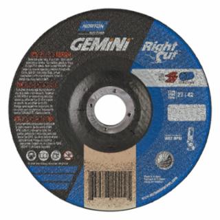 NORTON 66252823602 4-1/2"X.045"X 7/8" Gemini Right Cut T-01 (1 EA)