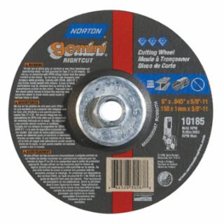 NORTON 66252830587 Gemini Rightcut 6 X .045X 5/8-11 27