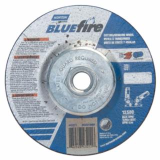 NORTON 66252843211 T27-4-1/2"X1/8"X5/8-11 Nor Blu F (10 EA)