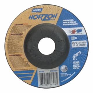 NORTON 66252843328 4-1/2"X1/4"X7/8" Type 27Norzon Plus Wheel (25 EA)
