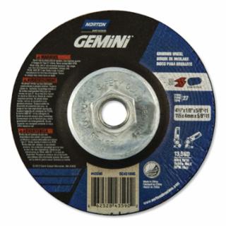 NORTON 66252843590 T27 4.5X1/8X5/8-11 Gem (10 EA)