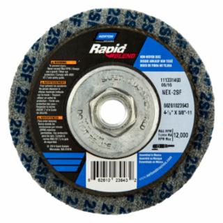 NORTON 66261023943 4-1/2X5/8-11 Nex-2Sf Rapid Finish (1 EA)