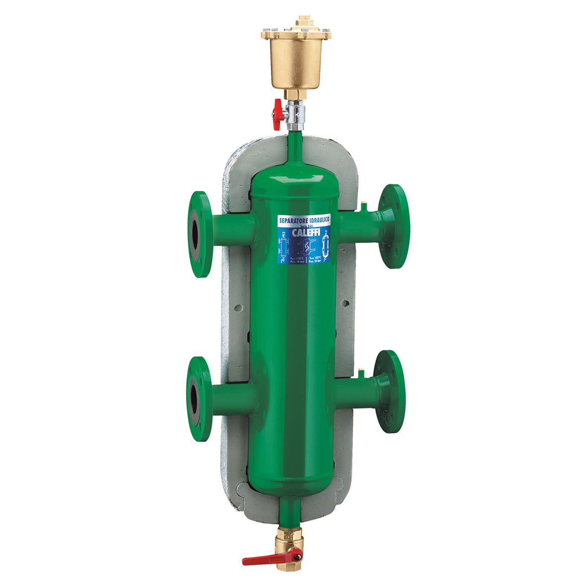 Caleffi 548062A Hydroseparator 2 1/2" Flanged