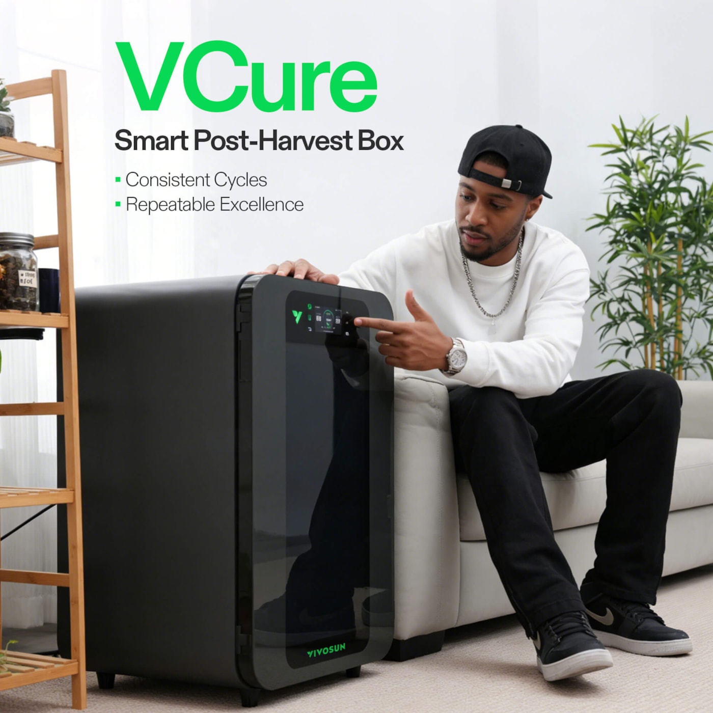 Vivosun Smart Post-Harvest Box, Drying Machine with Temperature Humidity Control System
