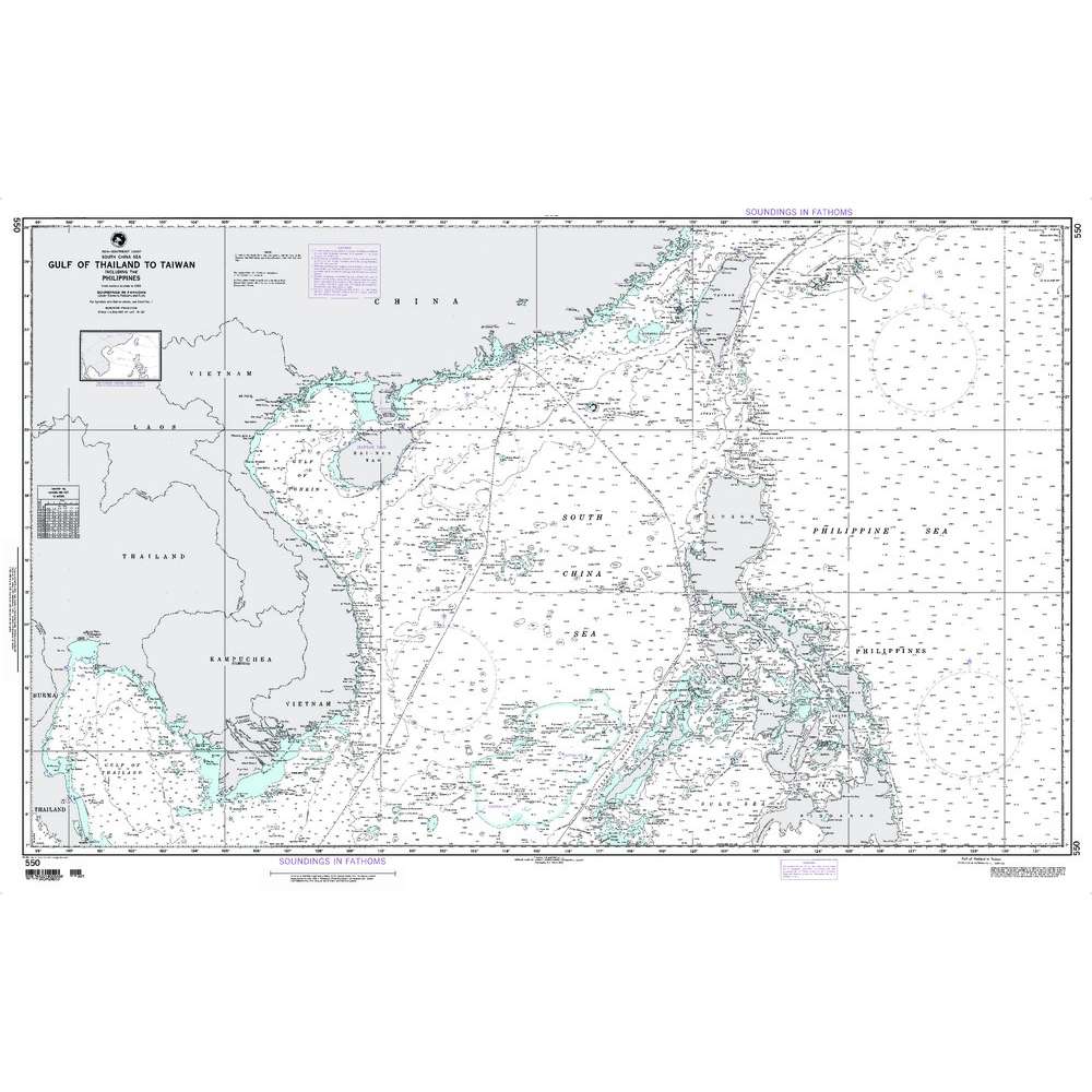 Paradise Clay NGA_550 NGA Gulf of Thailand to Taiwan Incl Philippines