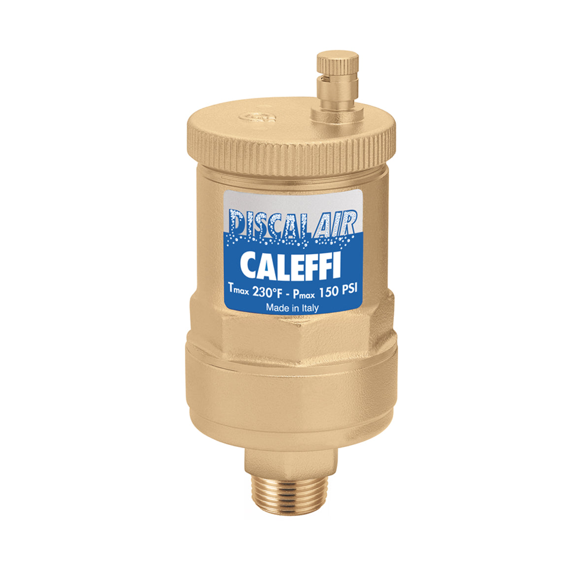 Caleffi 551004A DiscalAir™ High Discharge Automatic Air Vent 1/2" NPT Female