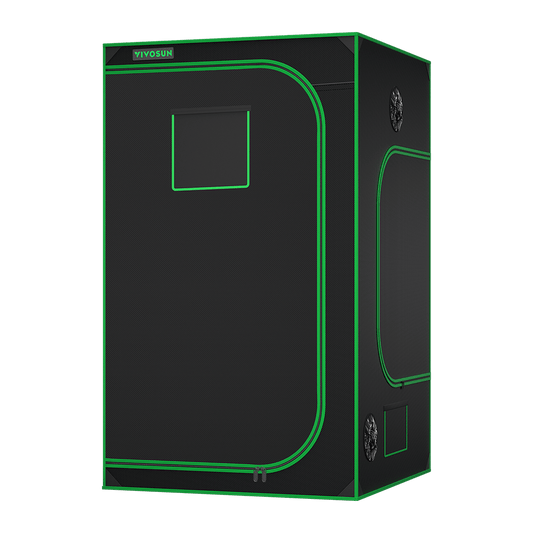 Vivosun Grow Tent 4x4 S448, 4-8 Plants Use, 600D Light-proof Oxford, 48' x 48' x 80', For Indoor Plants Growing