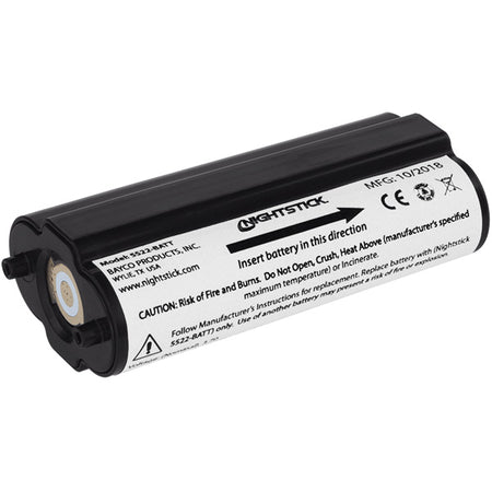 Bayco 5522-BATT Nightstick Replacement Li-Ion Battery - XPR-5522GMX Series