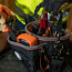 Klein Tools 55419SP-14 Tool Bag, Tradesman Pro Shoulder Pouch, 14 Pockets, 10-Inch
