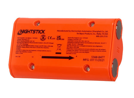 Bayco 5568-BATT Nightstick Replacement Li-Ion Battery - 5566/5568 INTRANT™ Series