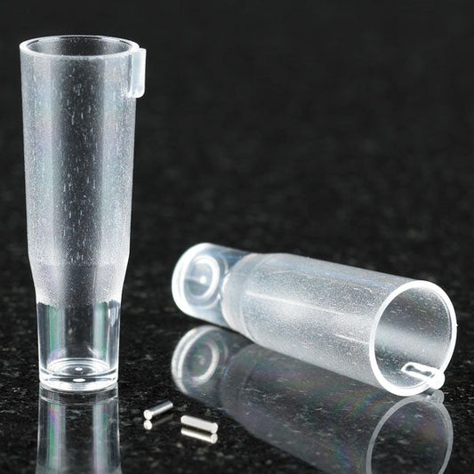 Globe Scientific 5574 Coagulation Cup with Metal Mixing Bar PS for use with the Accustasis CoaData and BFT2 analyzers