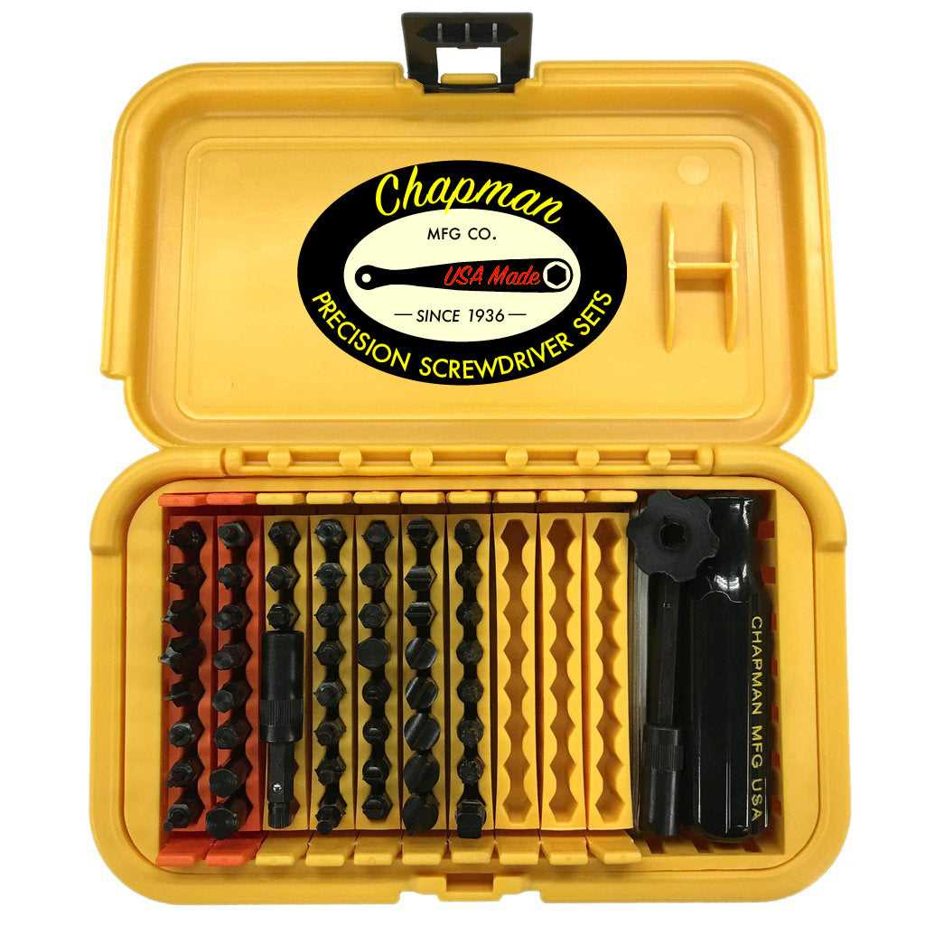 Chapman Mfg 5575 Master Screwdriver Set-5575 In 5580 Case