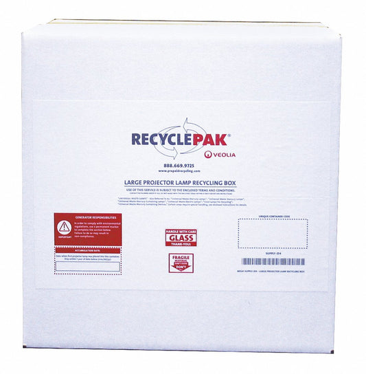 Recycle-Pak SUPPLY-354 Large Projector Lamp Recycling Box