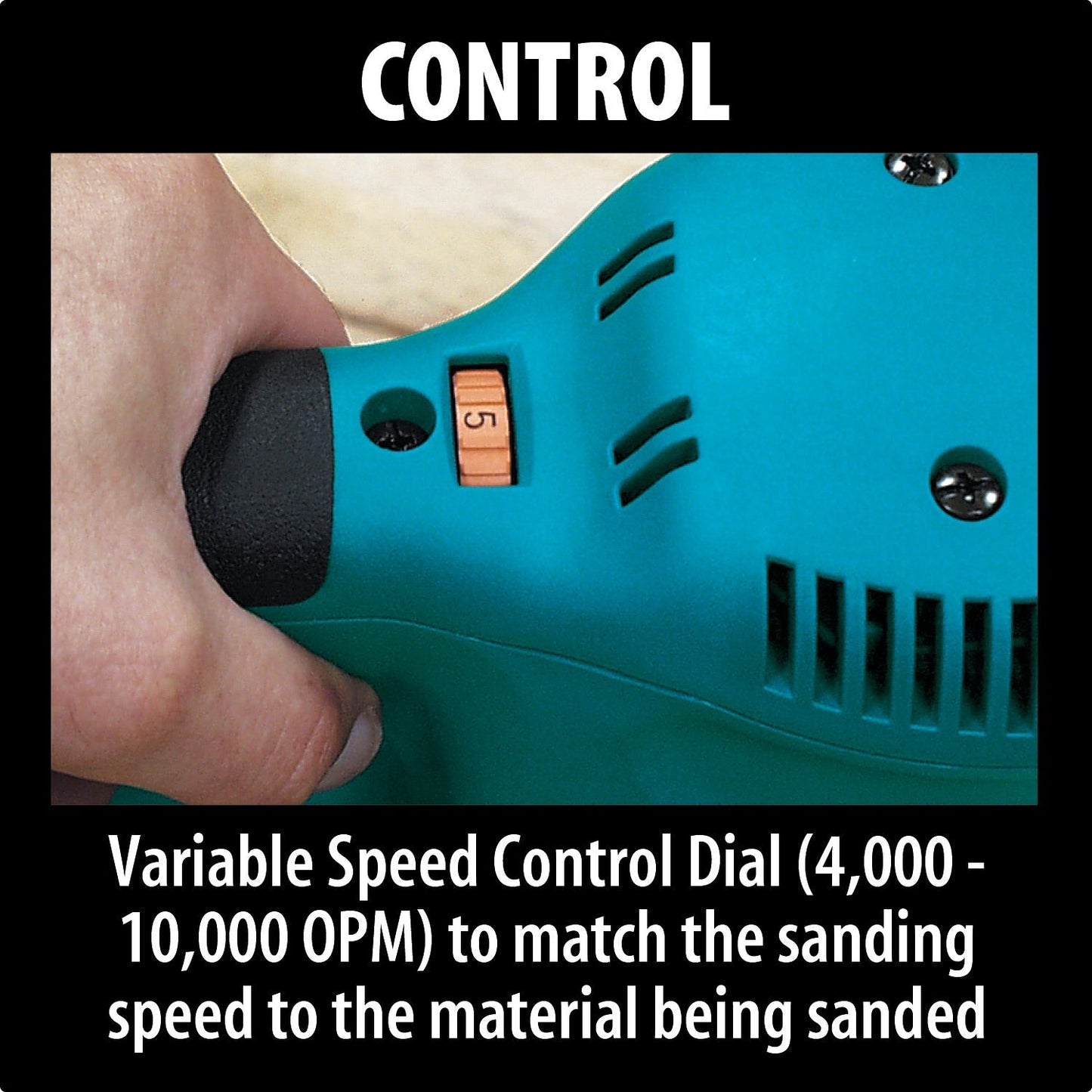 Makita BO6030 6" Random Orbit Sander