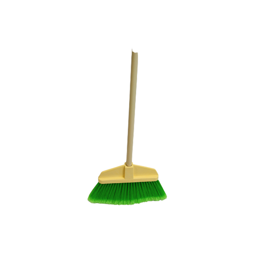 Bruske Fine Green Flagged Bristle Bruske Poly Cap Broom™ 5604 57.5 × 8 × 4.5 in