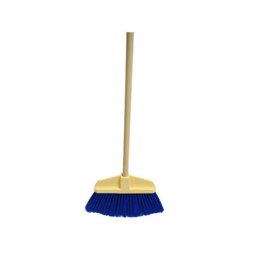 Bruske Fine Blue Unflagged Bristle Bruske Poly Cap Broom™ 5605 57.5 × 8 × 4.5 in