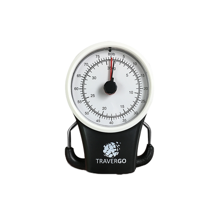 GoGreen Power TR1300BK Analog Luggage Scale with hook - Black