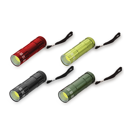 GoGreen Power GG-113-COBLG COB LED Flashlight - Lime Green