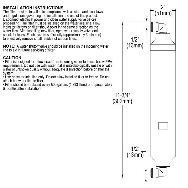 Elkay LF2 Aqua Sentry Filter System Kit (Coolers + Fountains)