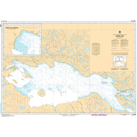 Paradise Clay CAN5626 CHS Chart Baker Lake