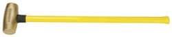 American Hammer AM8BRFG 8 Lb Head Nonsparking Hammer