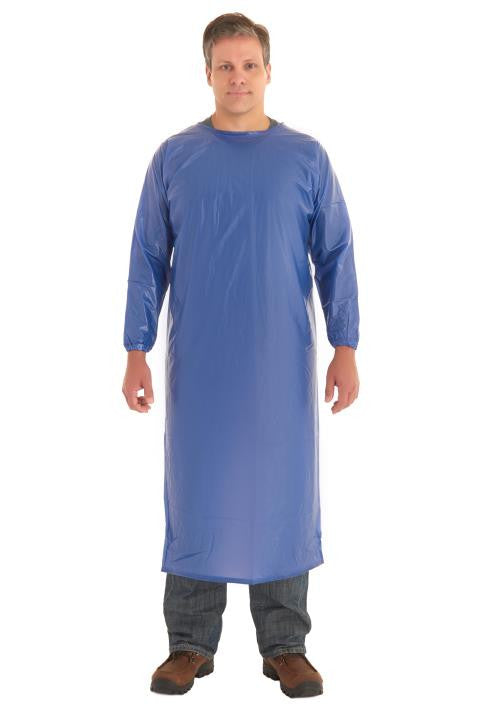 SOS Cleanroom ?950193? Ansell 56-910 AlphaTec 8 mil PVC Coat Apron (12/Case)
